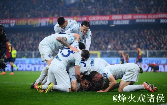 2:1!劳塔罗传射,比肩姆巴佩哈兰德,国米反超2大对手,登顶意甲 2:1!劳塔罗传射,比肩姆巴佩哈兰德,国米反超2大对手,登顶意甲